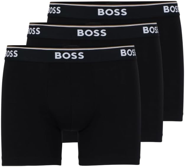 Мужские боксеры-трусы BOSS из эластичного хлопка, 3 шт., Ebony Black
Мужские боксеры-трусы BOSS из эластичного хлопка, 3 шт., Ebony Black