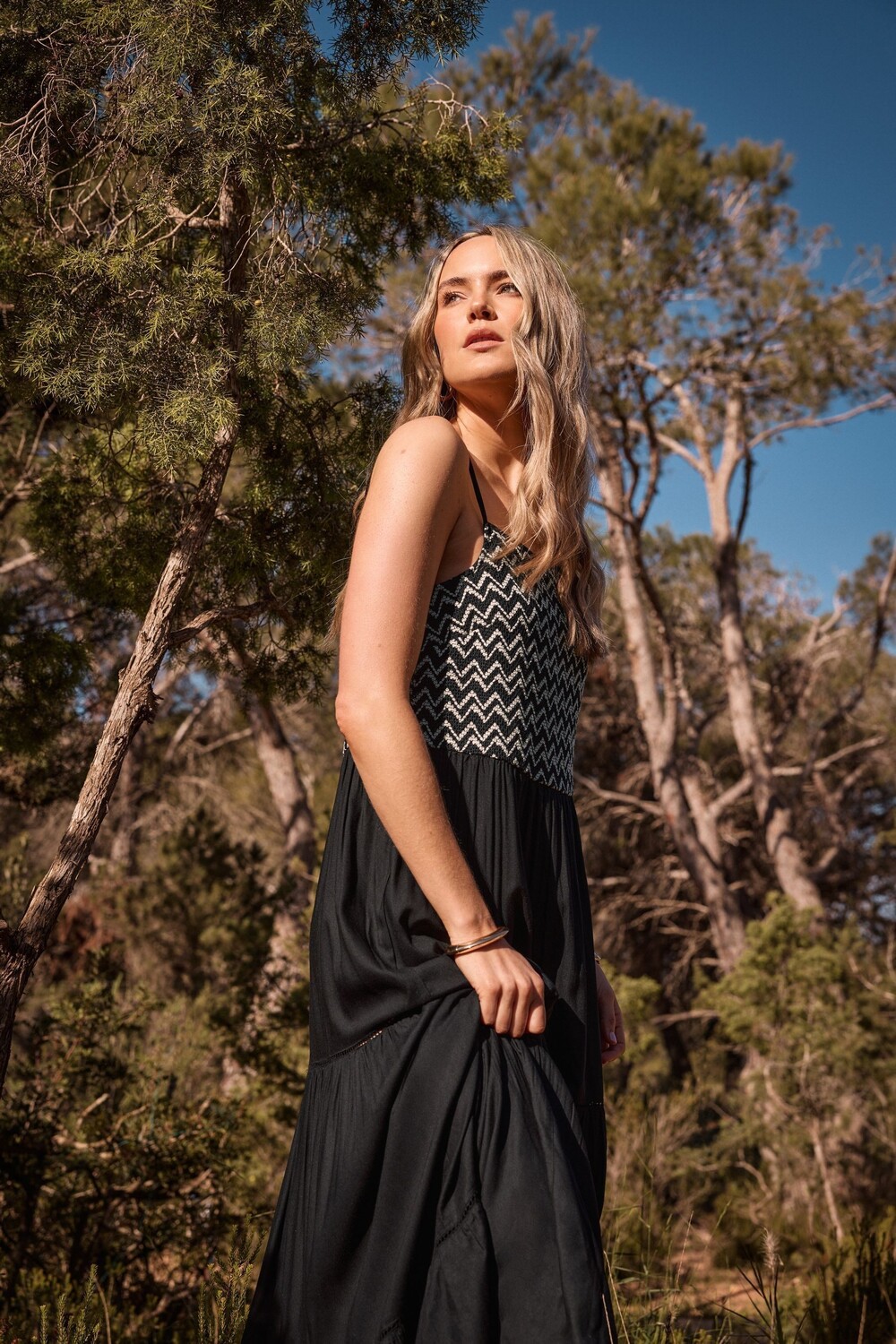 Ярусное платье макси с вышивкой Long Tall Sally, черный
Ярусное платье макси с вышивкой Long Tall Sally, черный