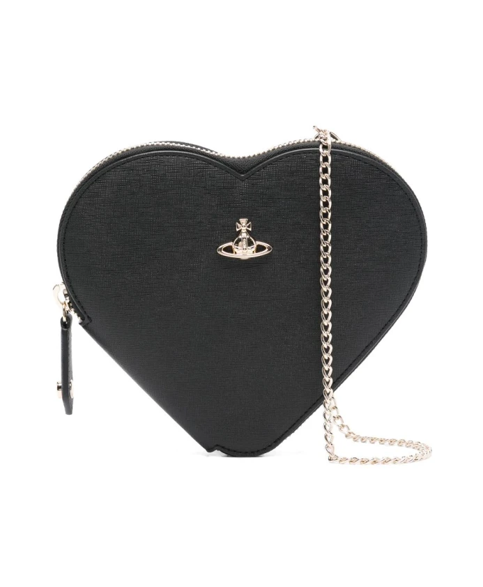 Черная сумка через плечо на молнии Vivienne Westwood, черный
Черная сумка через плечо на молнии Vivienne Westwood, черный