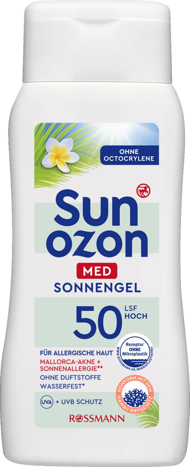 Солнцезащитный крем sunozon MED Sonnengel Med LSF 50
Солнцезащитный крем sunozon MED Sonnengel Med LSF 50
