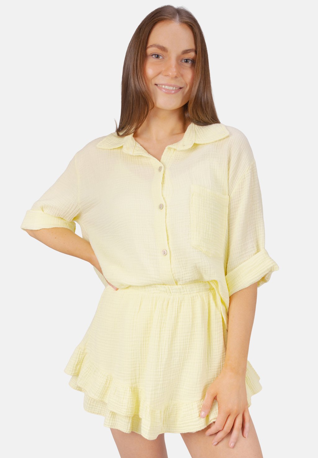 Мини-юбка LORENA MUSSELIN - Shorts Seasons of April, желтый
Мини-юбка LORENA MUSSELIN - Shorts Seasons of April, желтый