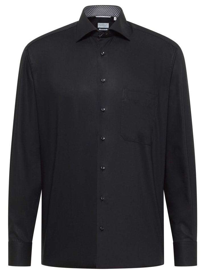 Рубашка COMFORT FIT черного цвета Eterna
Рубашка COMFORT FIT черного цвета Eterna