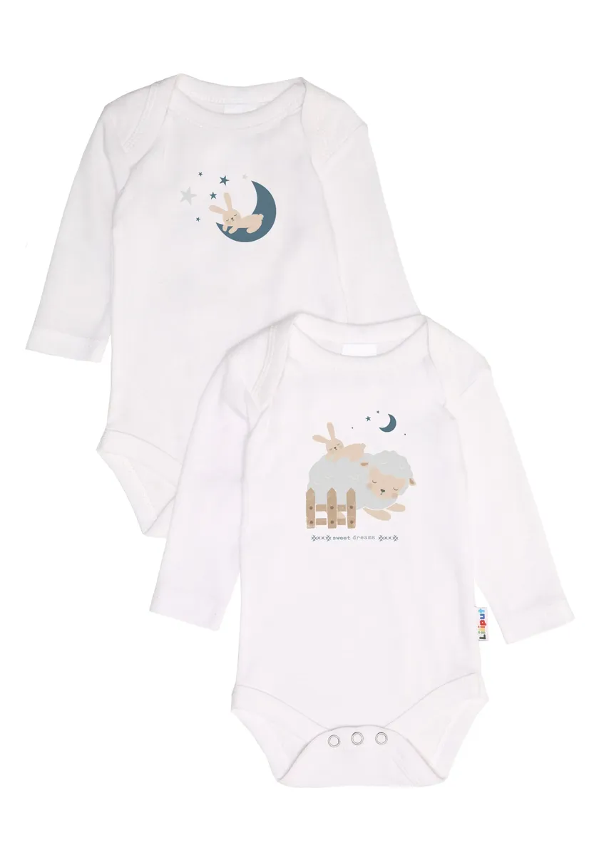 Боди Liliput "Sweat Dreams", с практичными застежками, белый
Боди Liliput "Sweat Dreams", с практичными застежками, белый