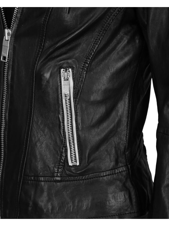 Кожаная куртка Maze Mico, черный/белый
Кожаная куртка Maze Mico, черный/белый