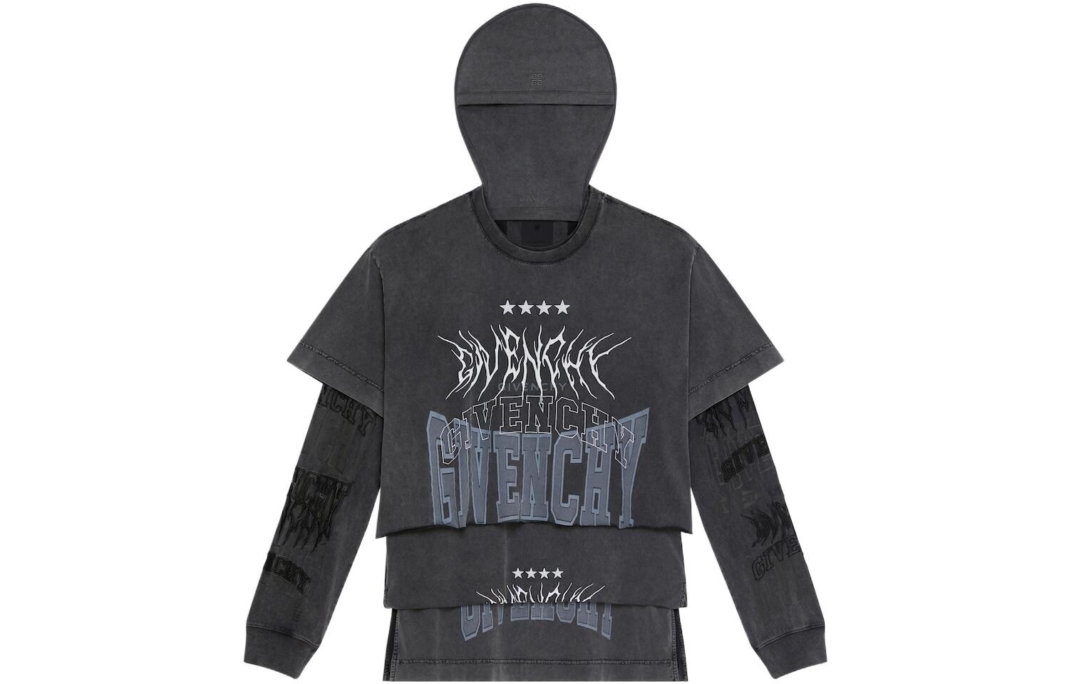 Футболка мужская серая Givenchy, серый 
Футболка мужская серая Givenchy, серый