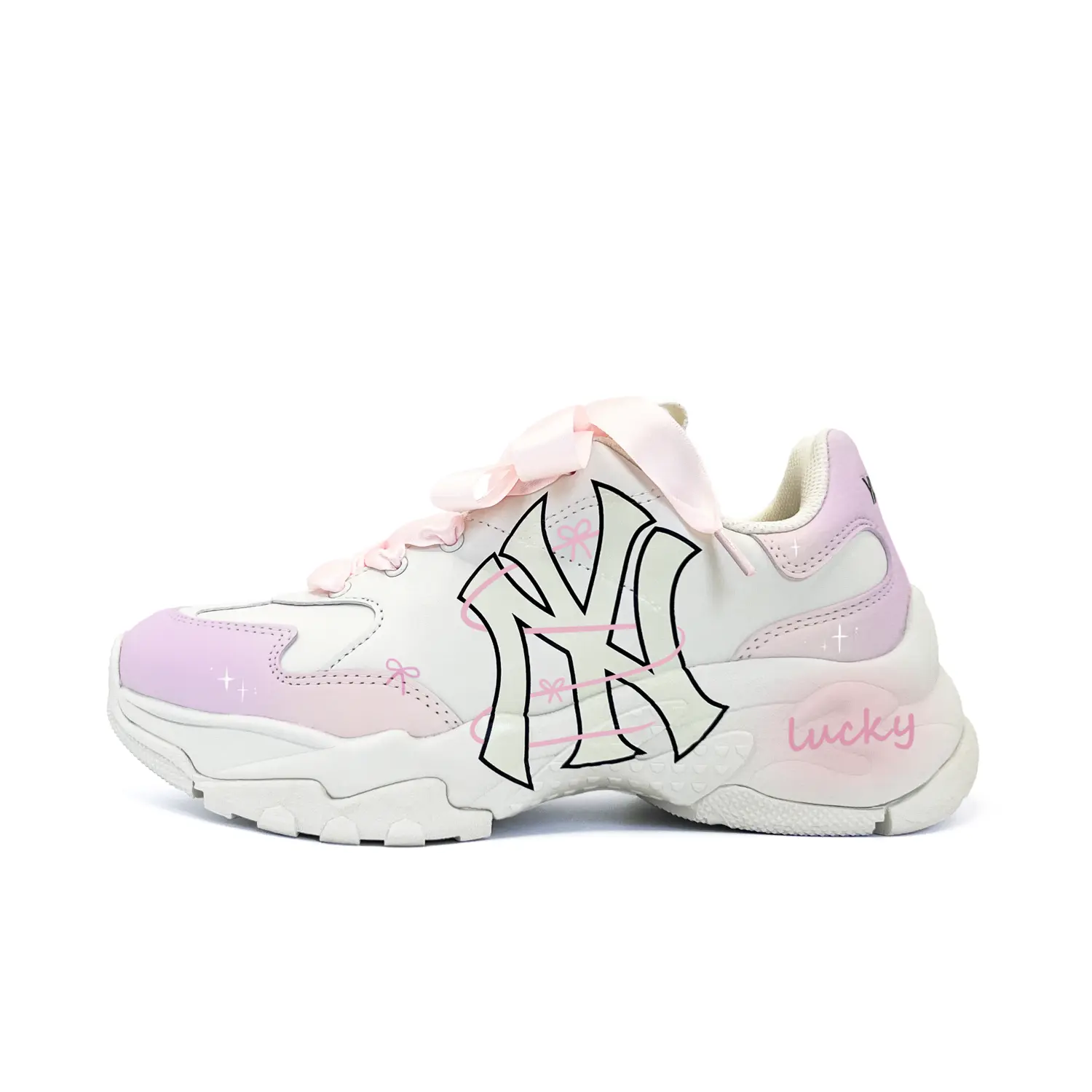 Кроссовки MLB Big Ball Chunky Chunky Sneakers Unisex Low-top Pink/White/Purple, розовый
Кроссовки MLB Big Ball Chunky Chunky Sneakers Unisex Low-top Pink/White/Purple, розовый