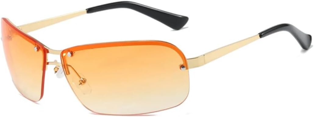 Модные солнцезащитные очки в стиле панк с двойной перемычкой, овальной оправой, металлическими линзами, для женщин и мужчин, для активного отдыха, поездок и путешествий, защита от УФ-излучения UV400 VVTWSSW, Gold Orange Yellow
Модные солнцезащитные очки в стиле панк с двойной перемычкой, овальной оправой, металлическими линзами, для женщин и мужчин, для активного отдыха, поездок и путешествий, защита от УФ-излучения UV400 VVTWSSW, Gold Orange Yellow