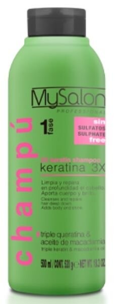 My Salon, Шампунь для волос с кератином, 3х500 мл Inna Marka
My Salon, Шампунь для волос с кератином, 3х500 мл Inna Marka