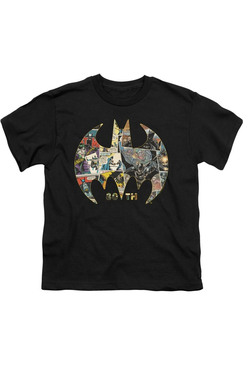 Футболка с принтом щита Batman 80th для детей Gildan, черный
Футболка с принтом щита Batman 80th для детей Gildan, черный