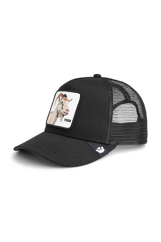 Хлопковая бейсболка Trucker Him Goorin Bros, черный
Хлопковая бейсболка Trucker Him Goorin Bros, черный
