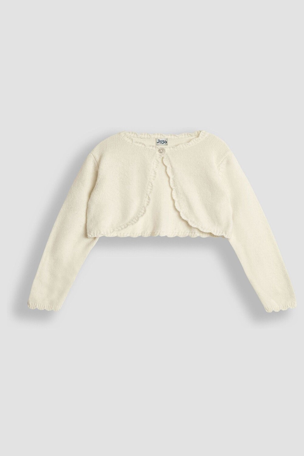 Кардиган болеро с кружевной вязкой Jojo Maman Bébé, бежевый
Кардиган болеро с кружевной вязкой Jojo Maman Bébé, бежевый