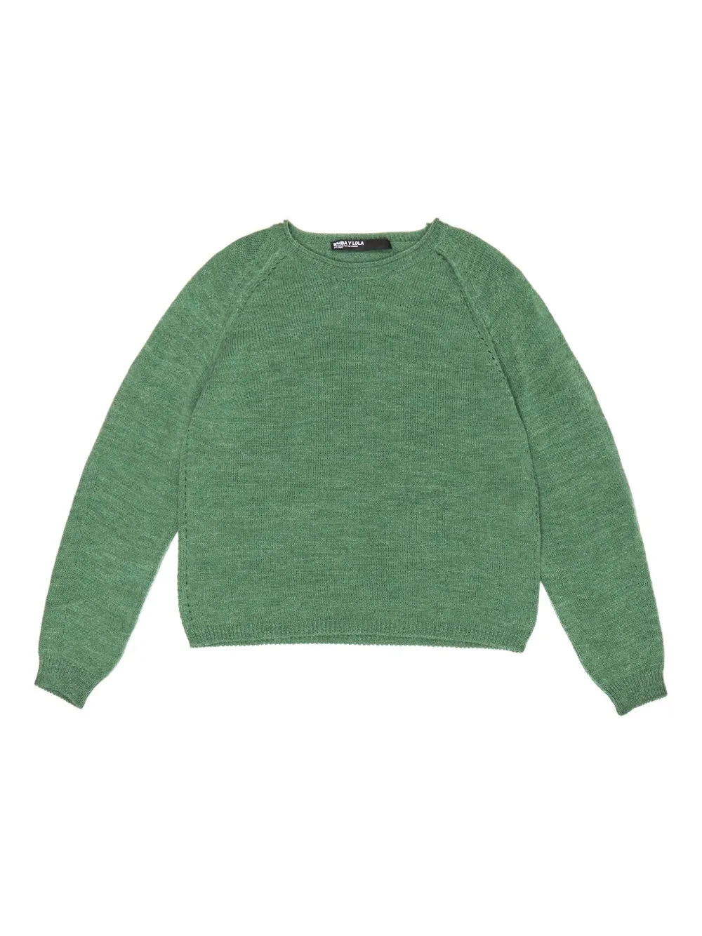 Вязаный свитер с рукавами-реглан Bimba y Lola, зеленый
Вязаный свитер с рукавами-реглан Bimba y Lola, зеленый