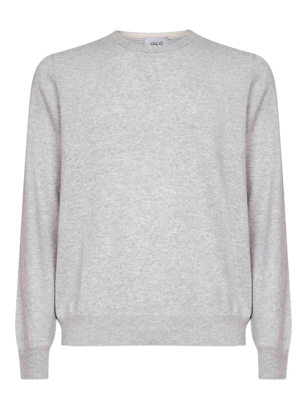 Ребристый свитер с круглым вырезом D4.0, серый
Ребристый свитер с круглым вырезом D4.0, серый