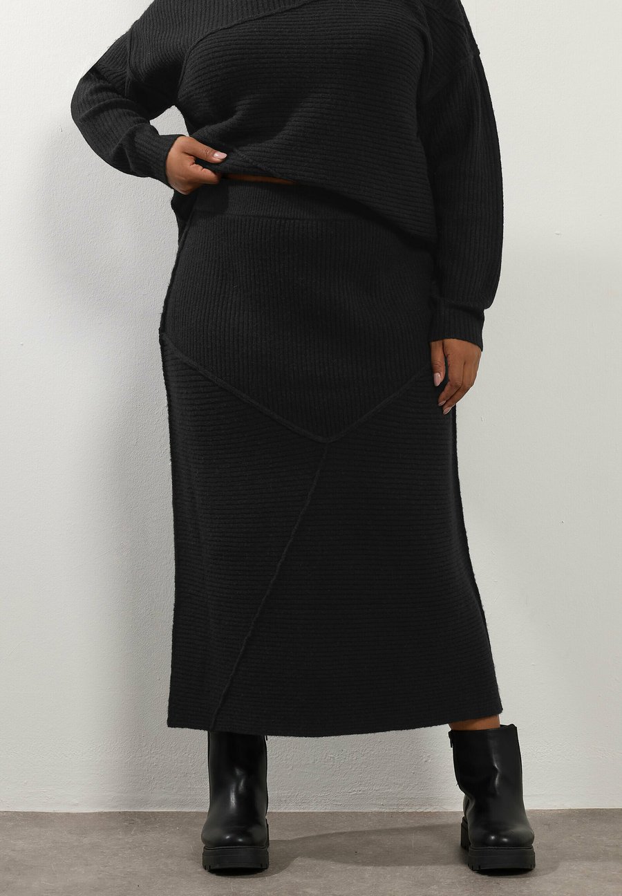 Юбка Yours Clothing A-line skirt, Black/Anthracite
Юбка Yours Clothing A-line skirt, Black/Anthracite