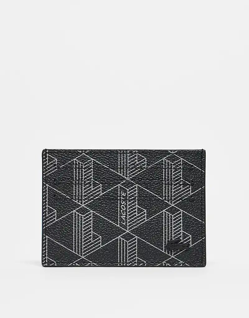 Визитница с монограммой Lacoste серого цвета 
Визитница с монограммой Lacoste серого цвета