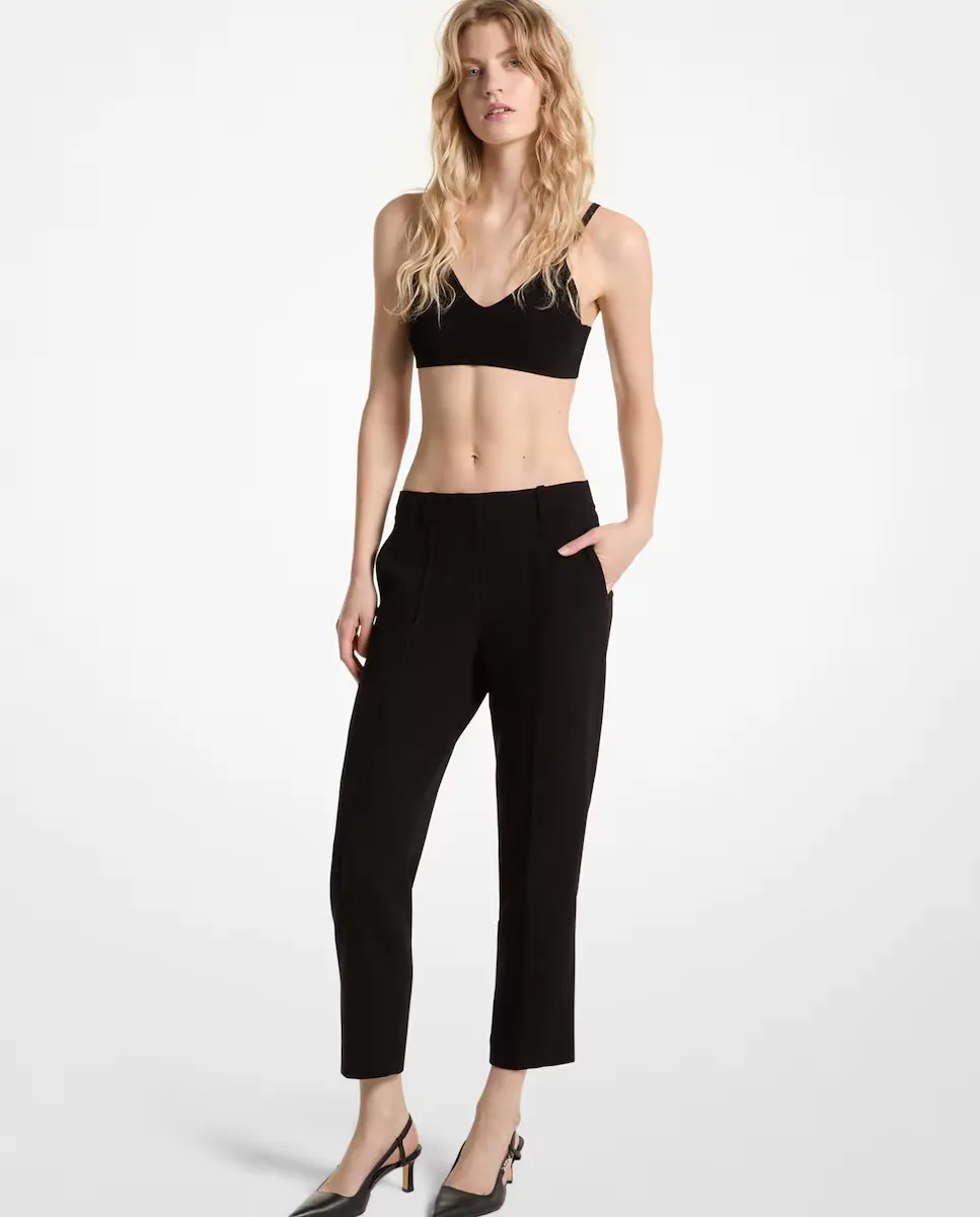 Женские облегающие брюки с укороченным подолом Michael Michael Kors, черный
Женские облегающие брюки с укороченным подолом Michael Michael Kors, черный