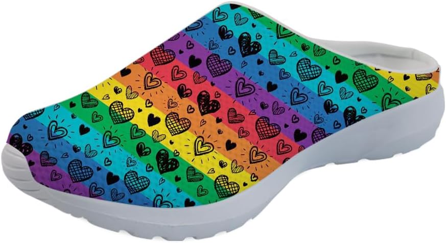 Садовые сабо Forchrinse с милым принтом лапок собак, нескользящие обувь для шеф-поваров, медсестер и врачей, сандалии для мужчин и женщин, Rainbow Dog Paw Print
Садовые сабо Forchrinse с милым принтом лапок собак, нескользящие обувь для шеф-поваров, медсестер и врачей, сандалии для мужчин и женщин, Rainbow Dog Paw Print