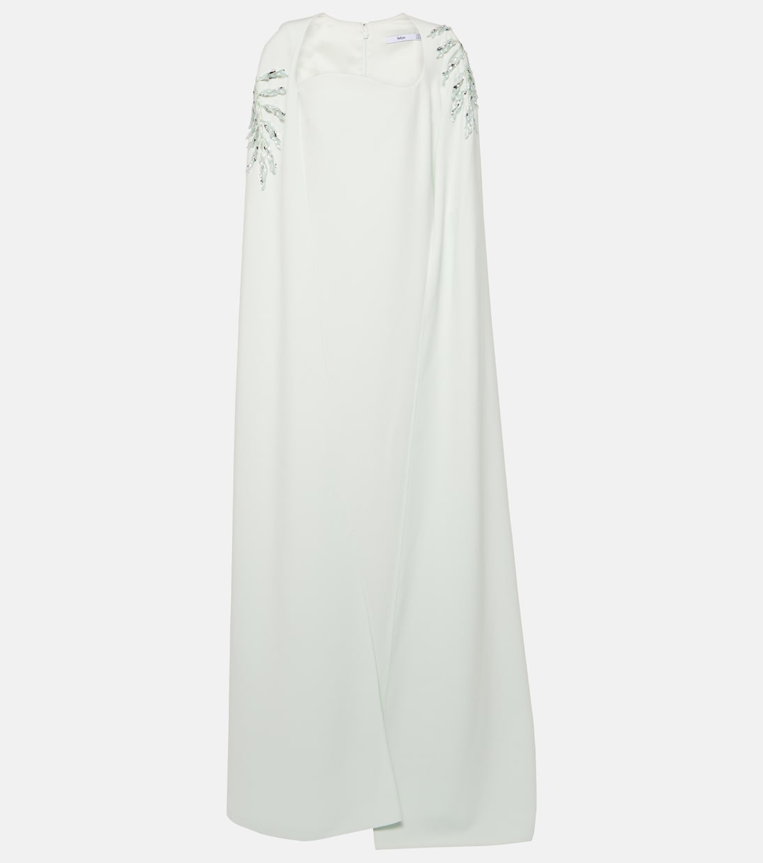 Платье Маттиа с накидкой из крепа и декором Safiyaa, Spearmint With Spearmint
Платье Маттиа с накидкой из крепа и декором Safiyaa, Spearmint With Spearmint