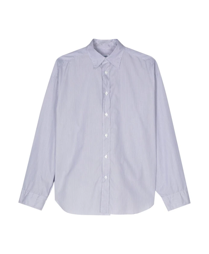 Рубашка в вертикальную полоску Finamore, синий
Рубашка в вертикальную полоску Finamore, синий