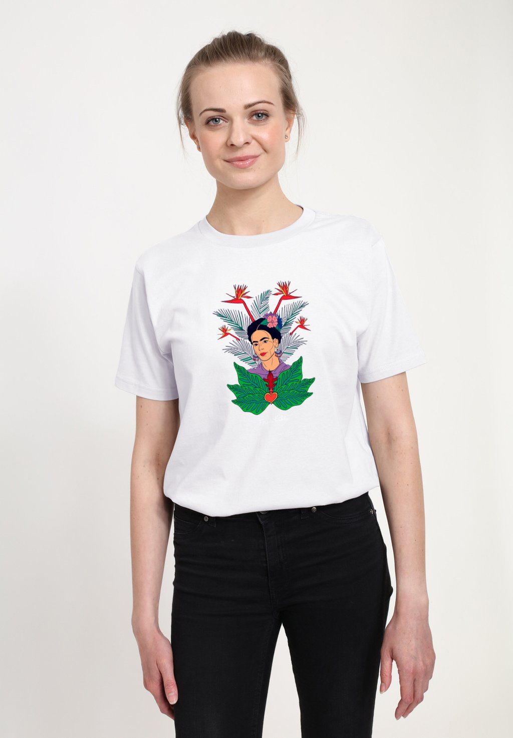 Футболка с принтом FRIDA KAHLO - JUNGLE Henry Tiger, белый
Футболка с принтом FRIDA KAHLO - JUNGLE Henry Tiger, белый