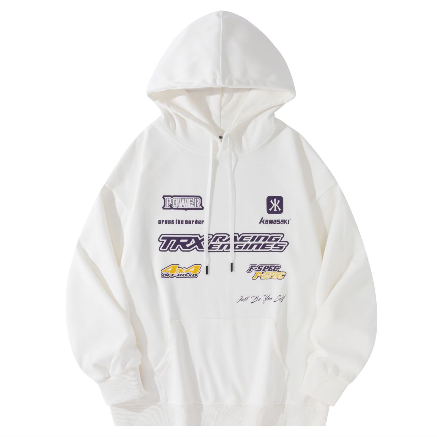 Свитшот унисекс Kawasaki, белый
Свитшот унисекс Kawasaki, белый