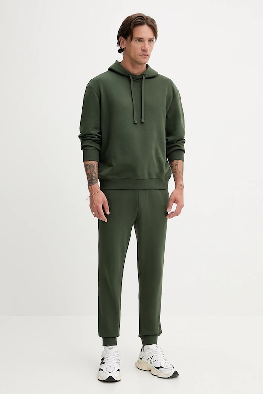 Хлопковый спортивный костюм Hugo, зеленый
Хлопковый спортивный костюм Hugo, зеленый