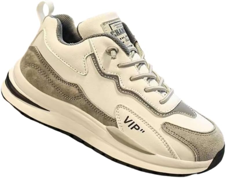 Мужские кожаные повседневные спортивные кроссовки на толстой подошве. Антивибрационные стельки из ЭВА. Нескользящие и прочные. Подходят для активного отдыха, бега, фитнеса и повседневного использования Fmshi, белый
Мужские кожаные повседневные спортивные кроссовки на толстой подошве. Антивибрационные стельки из ЭВА. Нескользящие и прочные. Подходят для активного отдыха, бега, фитнеса и повседневного использования Fmshi, белый