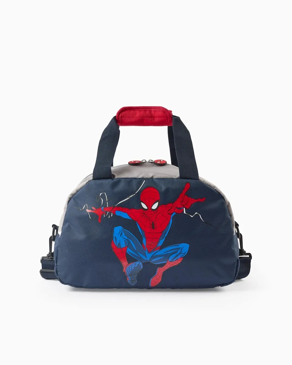 Детская спортивная сумка с мотивом Человека-паука и съемным плечевым ремнем Zippy, синий/серый
Детская спортивная сумка с мотивом Человека-паука и съемным плечевым ремнем Zippy, синий/серый
