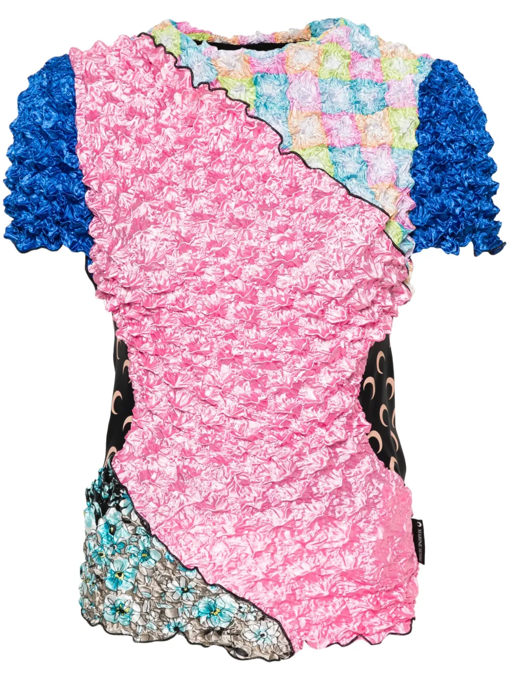 Футболка Popcorn в технике пэчворк Marine Serre, черный
Футболка Popcorn в технике пэчворк Marine Serre, черный