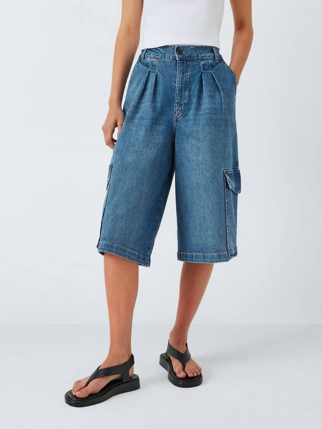 Широкие джинсовые брюки-кюлоты AND/OR, синий
Широкие джинсовые брюки-кюлоты AND/OR, синий