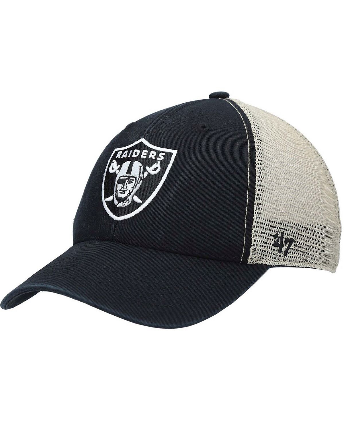 Мужская черная кепка Snapback Flagship MVP Las Vegas Raiders '47 Brand
Мужская черная кепка Snapback Flagship MVP Las Vegas Raiders '47 Brand