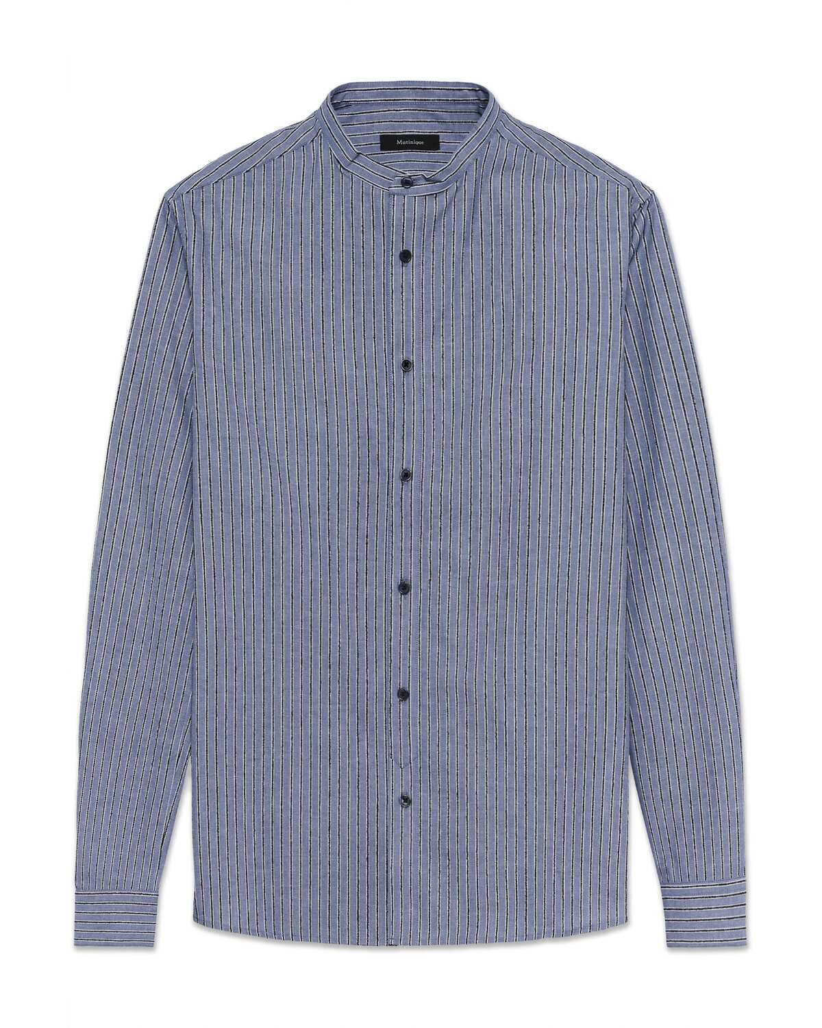 Matinique Рубашка на пуговицах 'MAbruce' синего цвета Regular fit
Matinique Рубашка на пуговицах 'MAbruce' синего цвета Regular fit