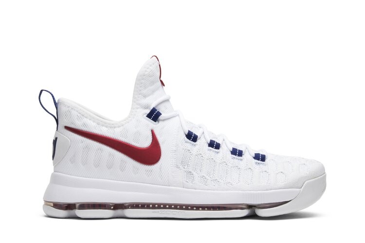Кроссовки Nike KD 9 'USA', белый
Кроссовки Nike KD 9 'USA', белый