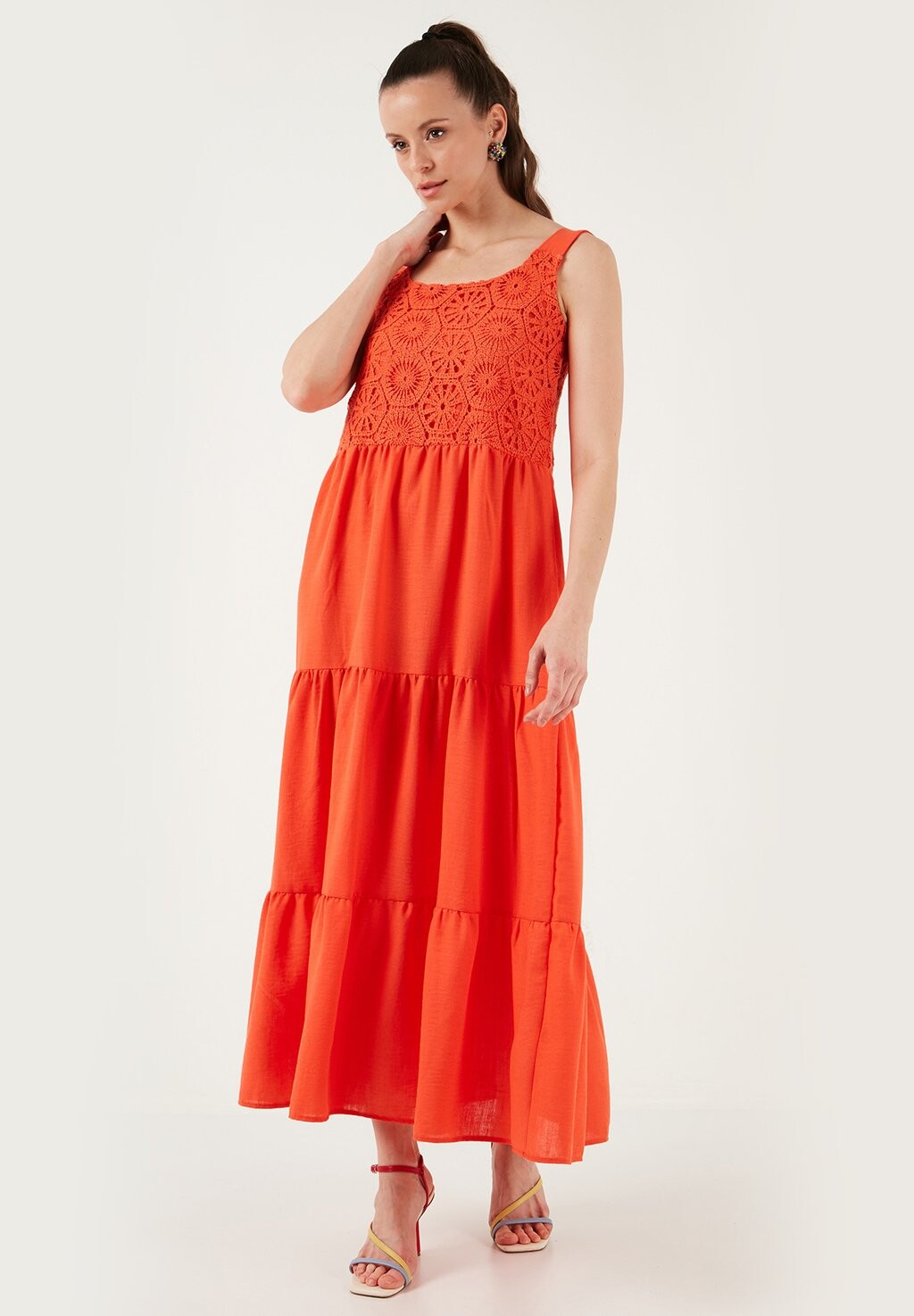 Платье макси REGULAR FIT LELA, коралл
Платье макси REGULAR FIT LELA, коралл