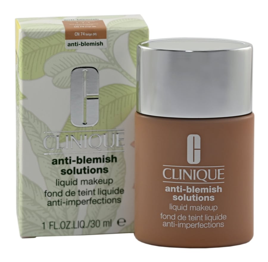 Clinique, Anti-blemish Solutions Liquid Makeup, Face Foundation, Cn74 Beige, 30 мл
Clinique, Anti-blemish Solutions Liquid Makeup, Face Foundation, Cn74 Beige, 30 мл