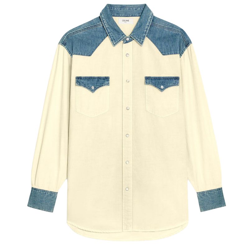 Мужская рубашка FW22, моющаяся, цветная Celine, washed
Мужская рубашка FW22, моющаяся, цветная Celine, washed