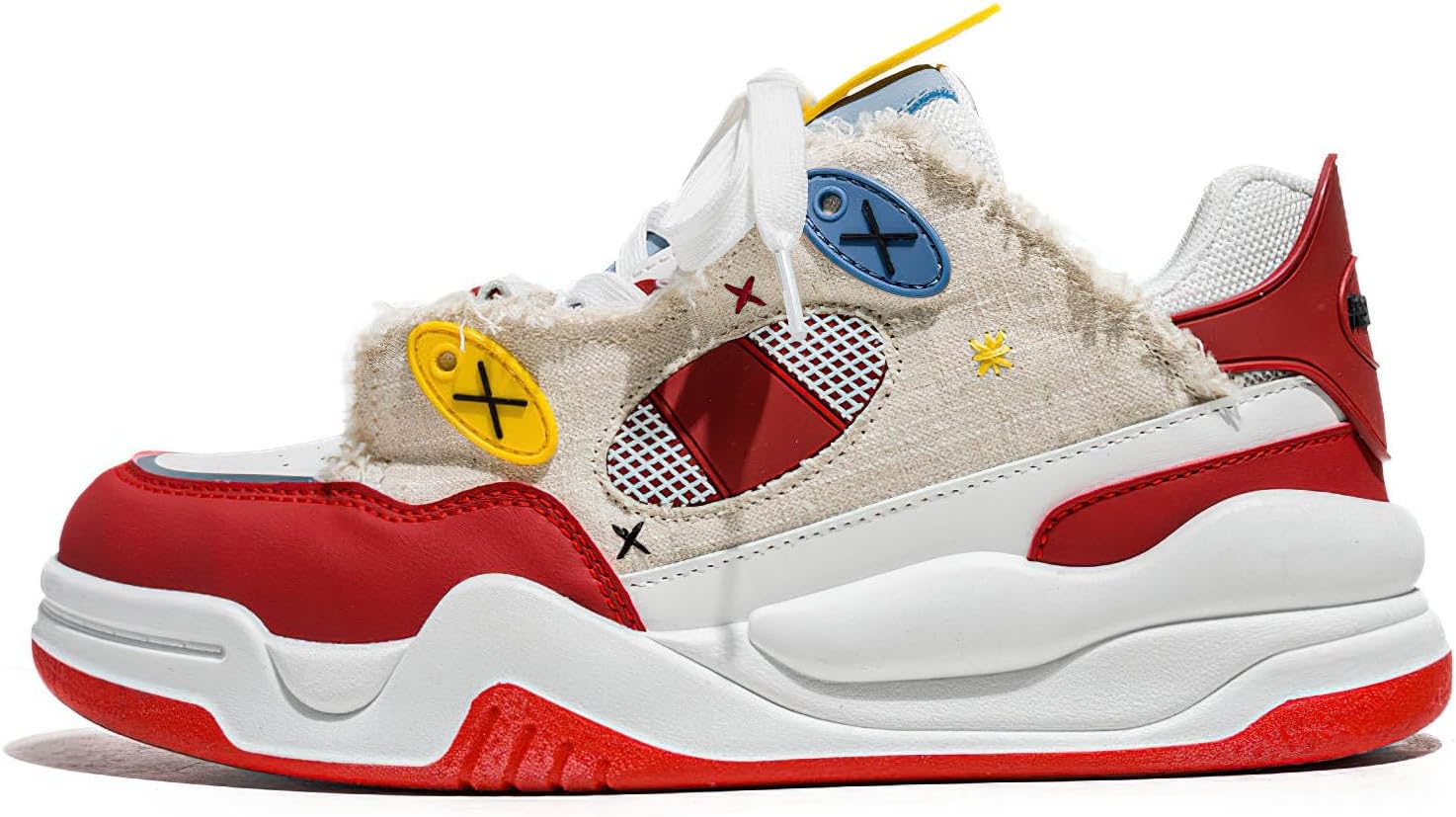 Мужские кроссовки Exusiai с массивной подошвой, модные, дышащие, нескользящие, для ходьбы, занятий спортом, школы, тенниса и путешествий, красный
Мужские кроссовки Exusiai с массивной подошвой, модные, дышащие, нескользящие, для ходьбы, занятий спортом, школы, тенниса и путешествий, красный