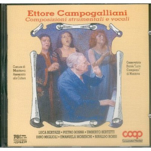 CD диск Campogalliani / Bertazzi / Bertetti: Trio Per Violino / Violoncello E Piano
CD диск Campogalliani / Bertazzi / Bertetti: Trio Per Violino / Violoncello E Piano
