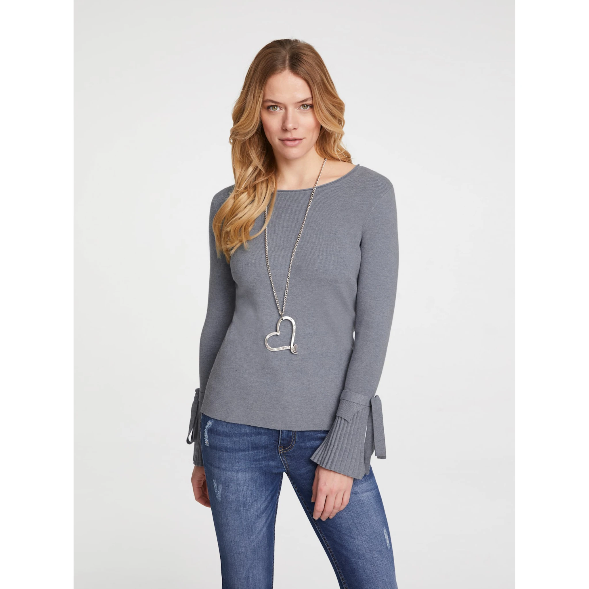 LINEA TESINI by Heine вязаный свитер "Пуловер", серый
LINEA TESINI by Heine вязаный свитер "Пуловер", серый