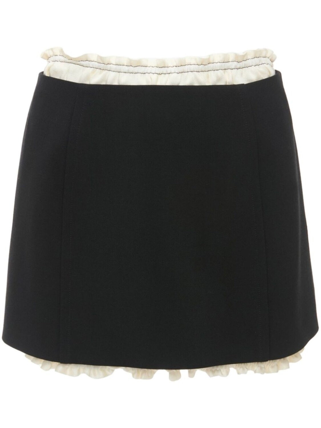 Victoria Beckham юбка мини со сборками, черный
Victoria Beckham юбка мини со сборками, черный