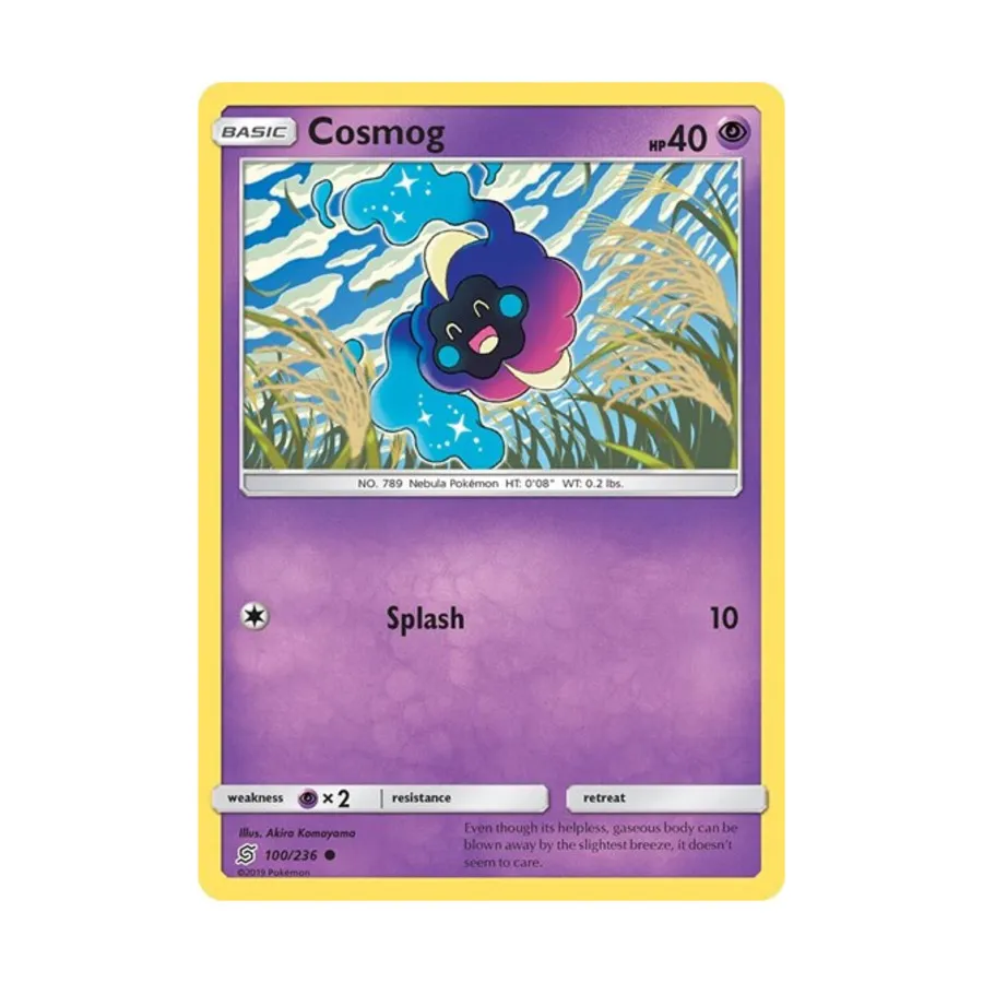 CCG Космог (С) #100/236, Pokemon - SM - Unified Minds - Singles
CCG Космог (С) #100/236, Pokemon - SM - Unified Minds - Singles