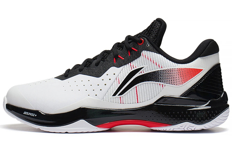 LINING Унисекс бадминтонные кроссовки низкие стандартные бело-черные
LINING Унисекс бадминтонные кроссовки низкие стандартные бело-черные