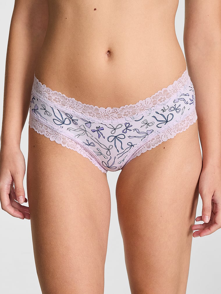 Кружевные трусики Wink с дерзкой отделкой Pink, lace trim purple whisper bow print
Кружевные трусики Wink с дерзкой отделкой Pink, lace trim purple whisper bow print