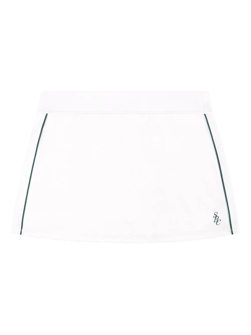 Юбка мини с лампасами Sporty & Rich, белый
Юбка мини с лампасами Sporty & Rich, белый