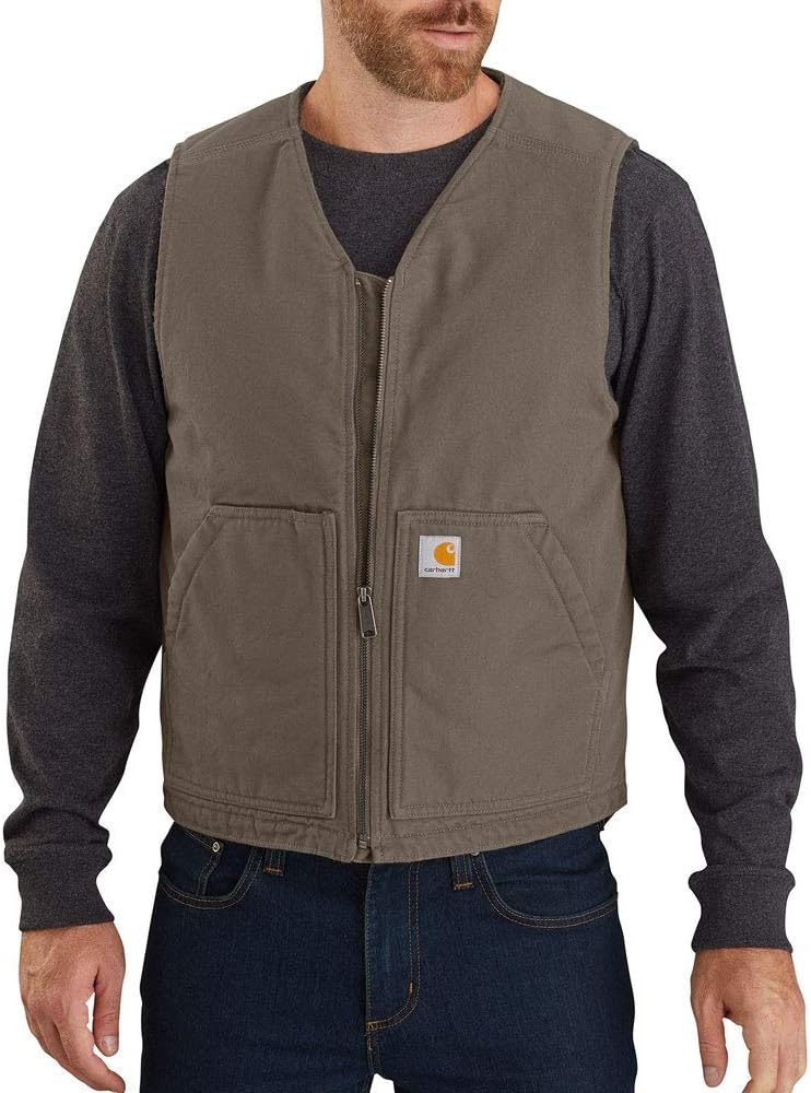 Carhartt мужская утепленная жилетка Relaxed Fit из промытой утиной ткани с подкладкой Sherpa, Driftwood
Carhartt мужская утепленная жилетка Relaxed Fit из промытой утиной ткани с подкладкой Sherpa, Driftwood