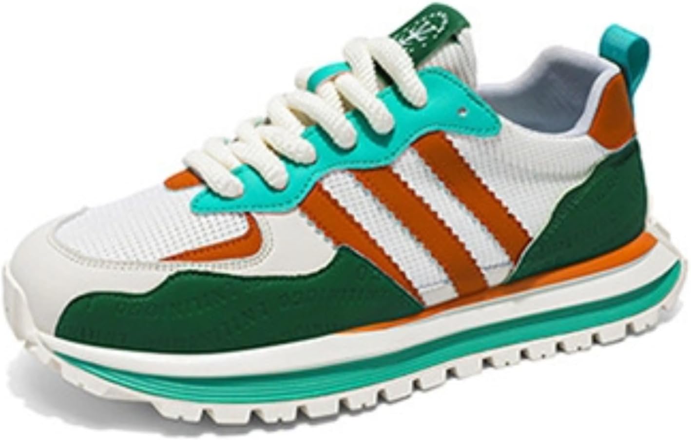 Мужские ретро-кроссовки-джоггеры, модные кроссовки из сетки и замши, винтажные беговые кроссовки, узнаваемая отделка с тремя полосками Auristia, зеленый
Мужские ретро-кроссовки-джоггеры, модные кроссовки из сетки и замши, винтажные беговые кроссовки, узнаваемая отделка с тремя полосками Auristia, зеленый