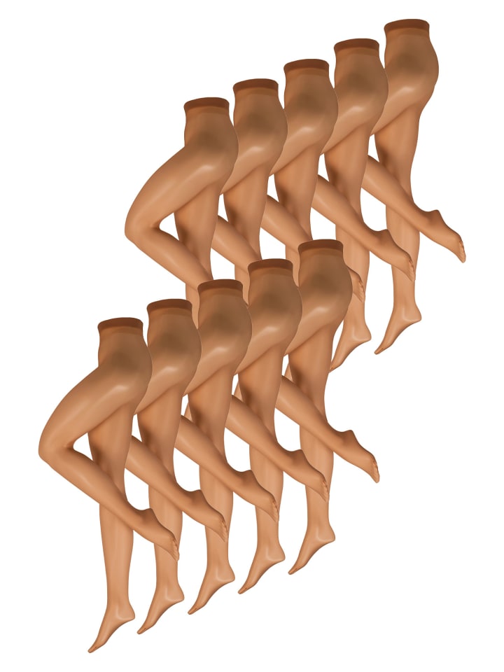 Nur Die Прозрачные колготки, 15 ден, бронзового цвета
Nur Die Прозрачные колготки, 15 ден, бронзового цвета