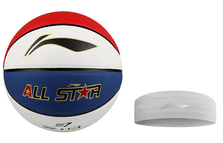 LINING Баскетбольный мяч CBA All Star PU красный белый синий размер 7 тренировочный
LINING Баскетбольный мяч CBA All Star PU красный белый синий размер 7 тренировочный