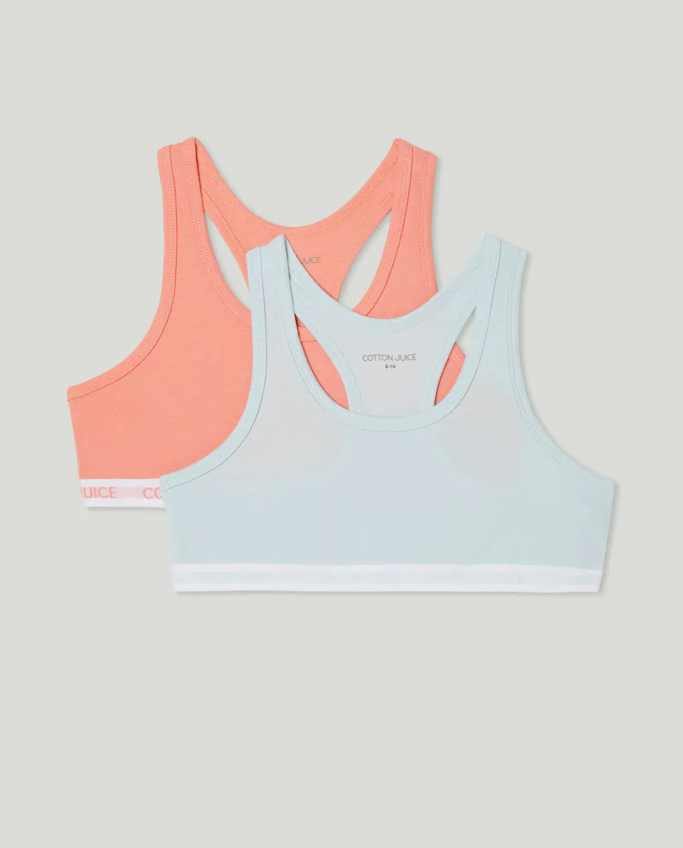 Набор из 2 однотонных топов Cotton Juice, многоцветный
Набор из 2 однотонных топов Cotton Juice, многоцветный