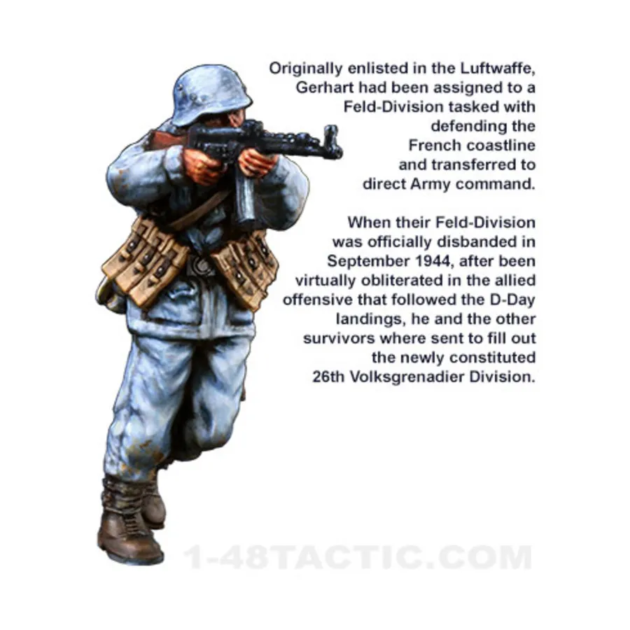 Герхарт Кеглер — 26-й немецкий народно-гренадерский полк., 1-48 Tactic (1/48)
Герхарт Кеглер — 26-й немецкий народно-гренадерский полк., 1-48 Tactic (1/48)